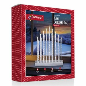 Premier Aluminium Candlebridge 29cm 17 Bulb