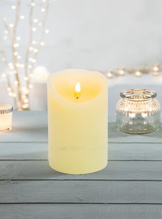 Premier Flickabright Candle Cream 13cmx9cm - image 1
