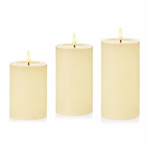 Premier Flickabright Candles Set Of 3