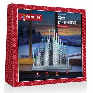Premier Metalic CandleBridge 34cm 33 Bulb