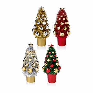 Premier Mini Tinsel Tree 21cm - image 1