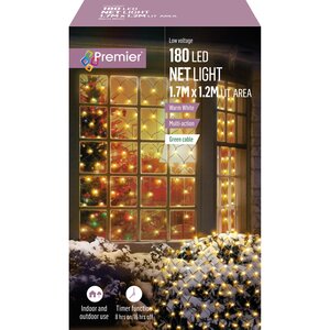 Premier Net Lights 180 LED Multi-Action Warm White - image 2