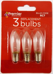 Premier Spare Bulb Screw Clear RC7