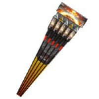 Primed Fireworks Rocket Pack Mercury Rising - 5 Pack