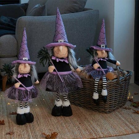 Purple Witch with Dangly Lgs