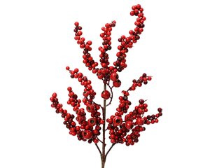 Red Berry 60cm Artificial Tree Stem