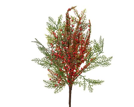 Red Berry Artificial Flower Spray 50cm