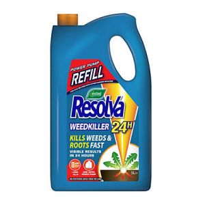 Resolva Weedkiller 24H Refill Bottle 5L