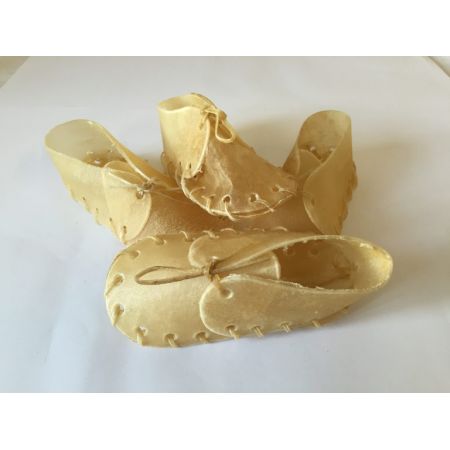 Riverside 5" Hide Shoes Dog Treats Pack Of 20