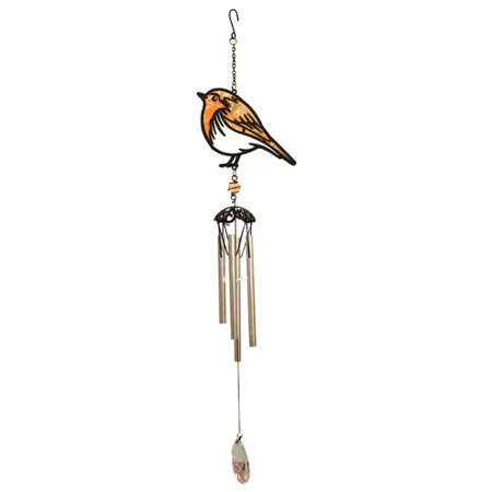 Robin Suncatcher Hanging Wind Chime