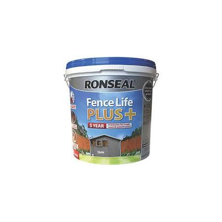 Ronseal Fence Life Plus Charcoal Grey 5L