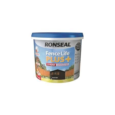 Ronseal Fence Life Plus Dark Oak 5L