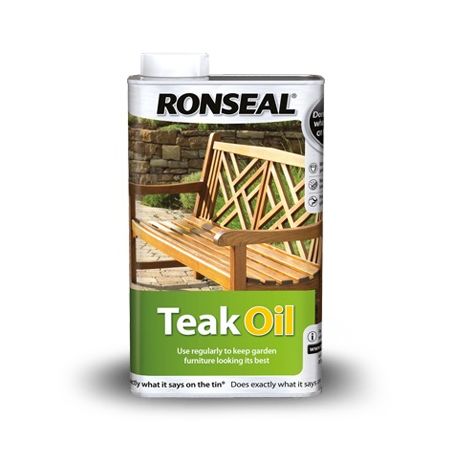 Ronseal Teak Oil Clear 1l Horticentre, How Do You Keep Teak Furniture Looking New