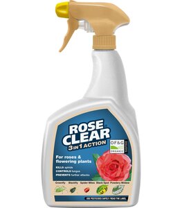 RoseClear 3-in-1 Action 800ml Trigger Bottle