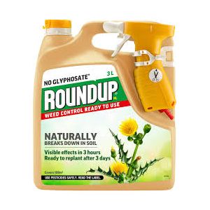 Roundup Natural Weed Control 3 Litre Ready To Use