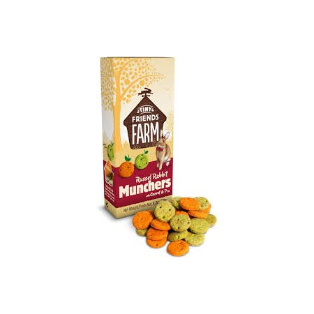 Russell Rabbit Munchers With Carrots & Peas 120G