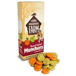 Russell Rabbit Munchers With Carrots & Peas 120G