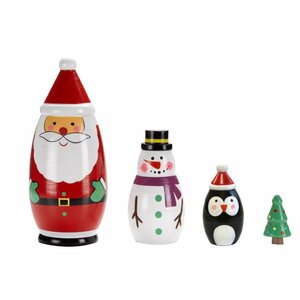 Santa's Secret! 4 in 1 Festive Figurines - image 1