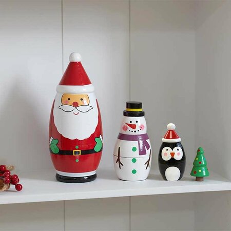 Santa's Secret! 4 in 1 Festive Figurines - image 2