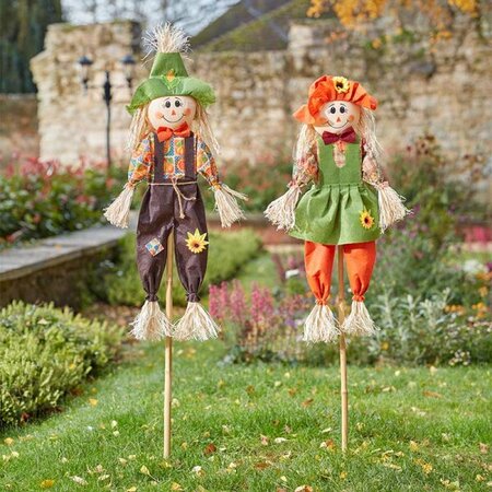 Scarecrow Decorative Stake 120cm