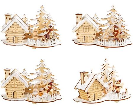 Schulte Incense Smoke House 18cm - 4 designs - image 1