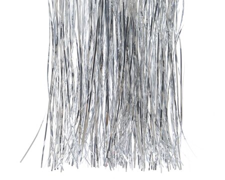 Silver Lametta Tinsel