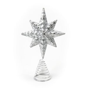 Silver Metal Tree Topper