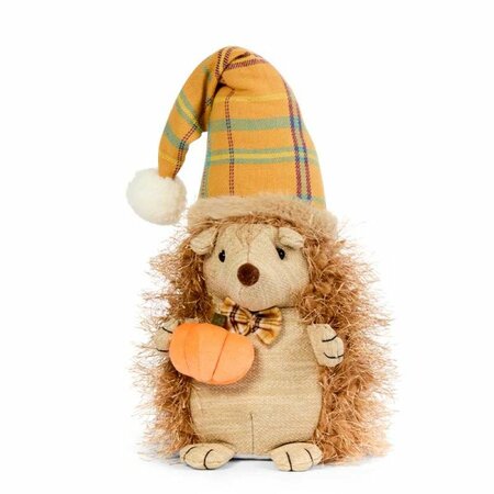 Sleepy Hog Plush Autumnal Decoration - image 1