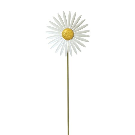 Small Metal Daisy Spinner Stake
