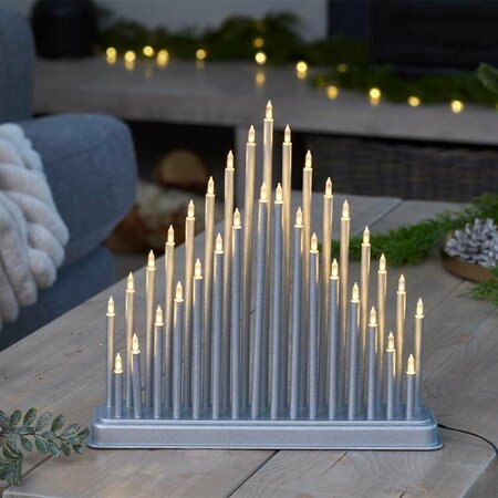 Smart 33 LED CandleBridge - Silver