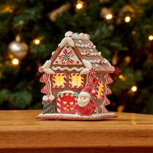 Smart Cottage Gingerbread Santa CandyCane