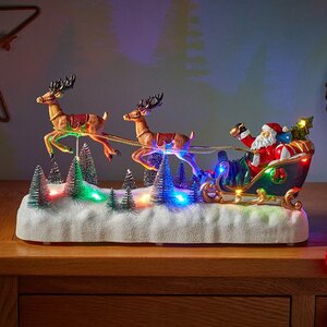 Smart Flying Reindeer! SleighScene