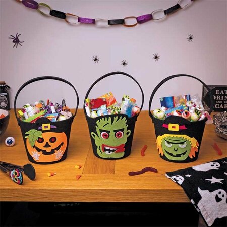 Smart Garden Halloween Felt 'Trick or Treat' Bag - image 1
