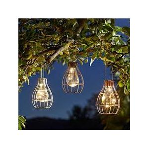 Smart Garden Solar Eureka Mixed Colours Firefly Lantern