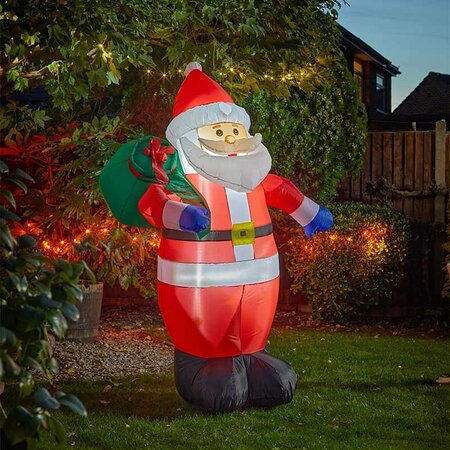 Smart Self-Inflating Santa - Jumbo