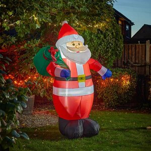 Smart Self-Inflating Santa - Jumbo