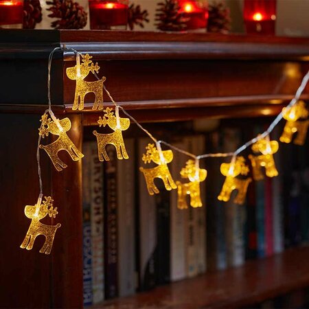 Smart Set of 20 SparkleDeer String Lights