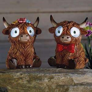 Smart Solar Bright Eye Highlander Cow - image 1