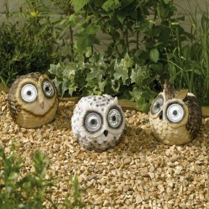 Smart Solar Bright Eye Owls