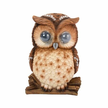Solar Blinkin' Owl Garden Ornament - image 2