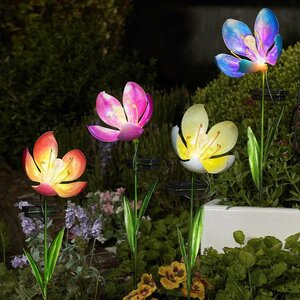 Solar Bloom Stake Light