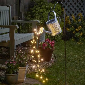 Solar Firefly Decorcan Trailing Watering Can