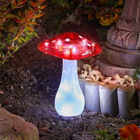 Solar Mushroom Stake Light
