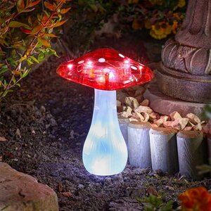 Solar Mushroom Stake Light