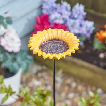 Sunflower Bird Feeder Stake - image 1
