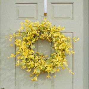 Sunshine Whirl Artificial Wreath 45cm
