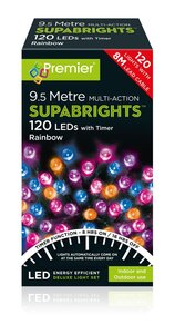 Supabrights Multi-Action 120 LED Rainbow with Timer
