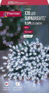 Supabrights Multi-Action 120 White LED with Timer