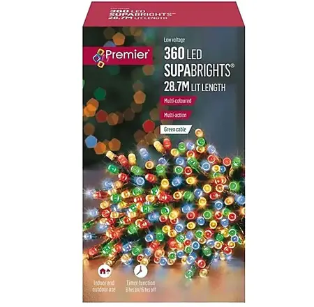 Supabrights Multi-Action 360 LED Multi-Coloured