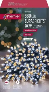 SupaBrights Multi-Action 360 LED White and Warm White